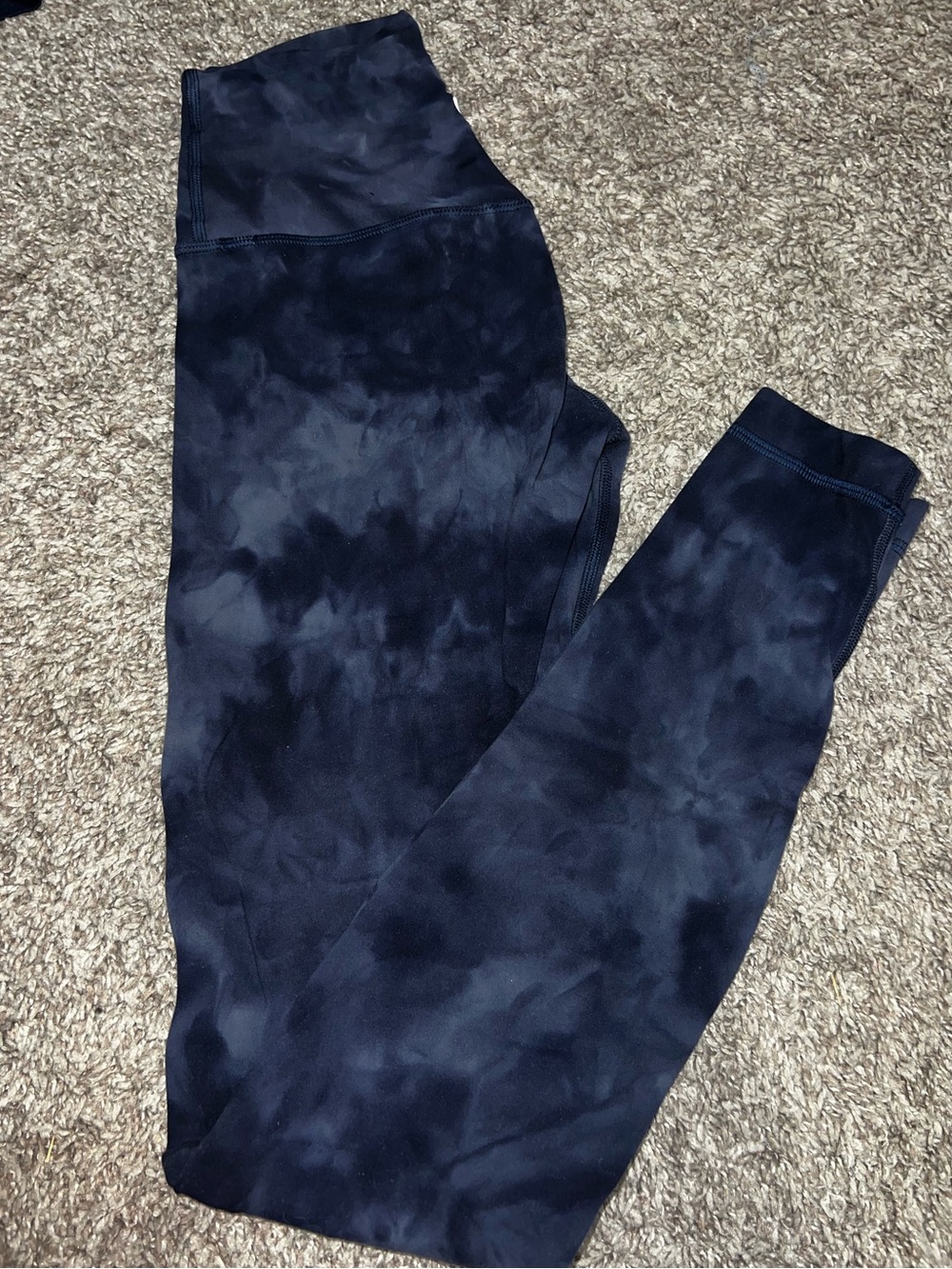 lululemon athletica Align Diamond Dye Tie Dye BlueHigh-Waist Leggings 28”